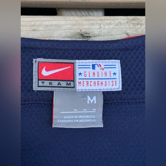 Vintage Nike Boston Res Sox Embroidered Jersey, Size M - Picture 4 of 6